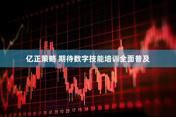 亿正策略 期待数字技能培训全面普及